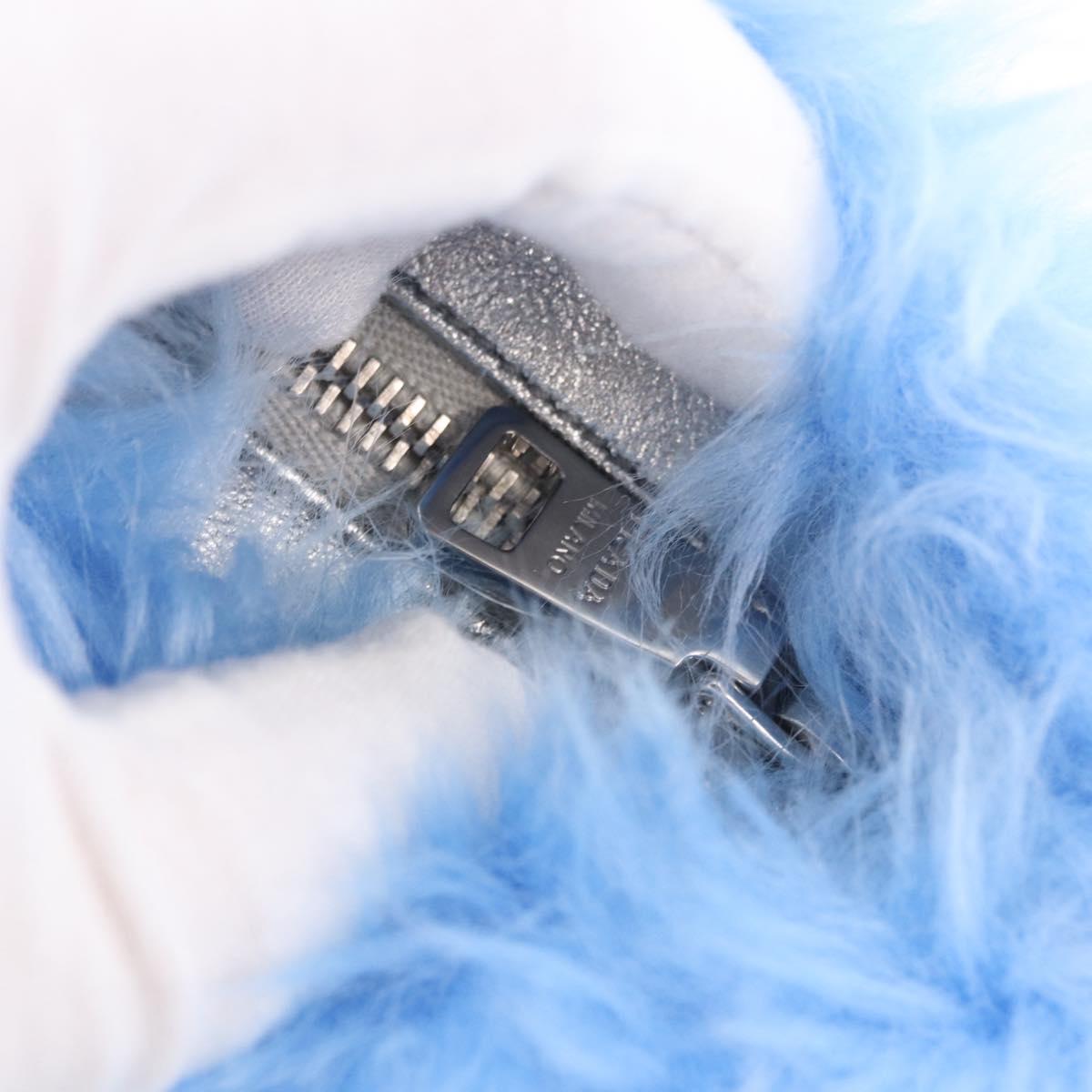 Prada Y2K Eco Pelliccia Faux Fur Wristlet