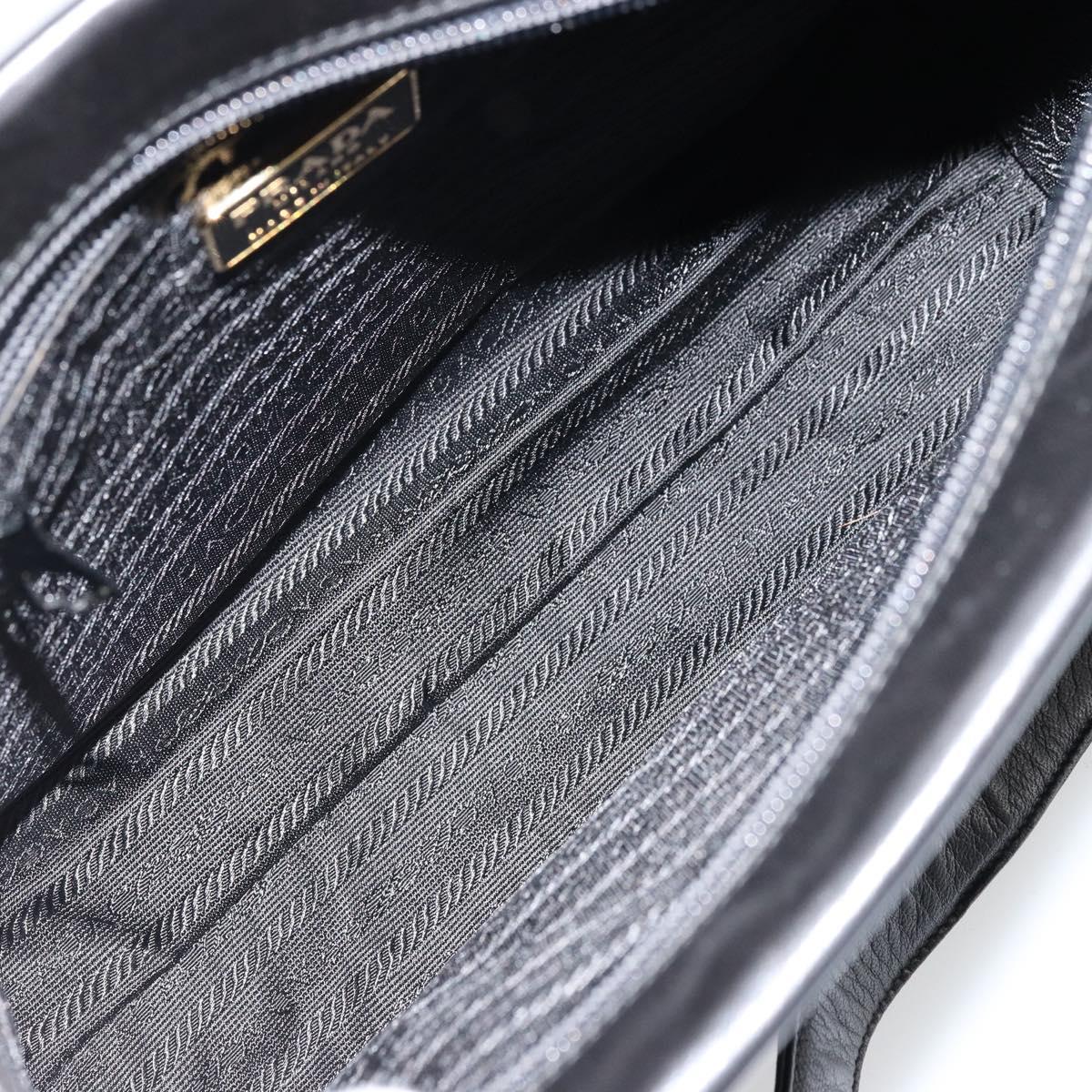 Prada Spazzolato Geometric Crossbody