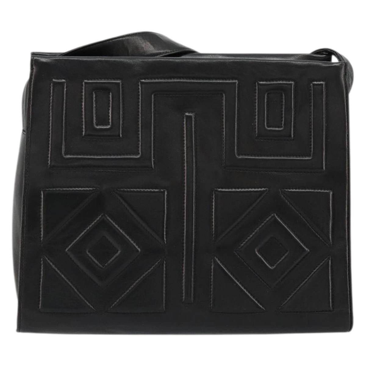 Prada Spazzolato Geometric Crossbody