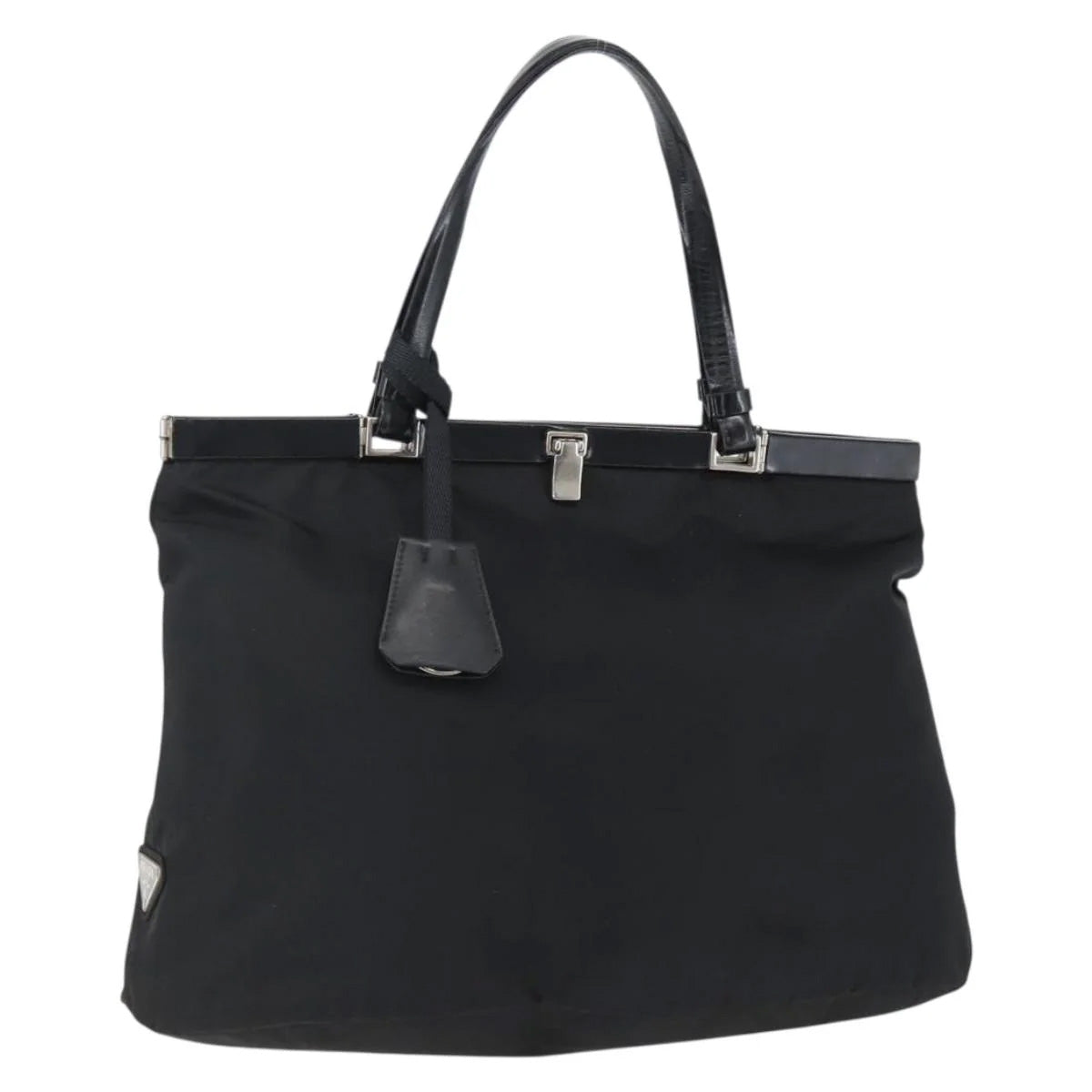 Prada Tessuto Frame Tote