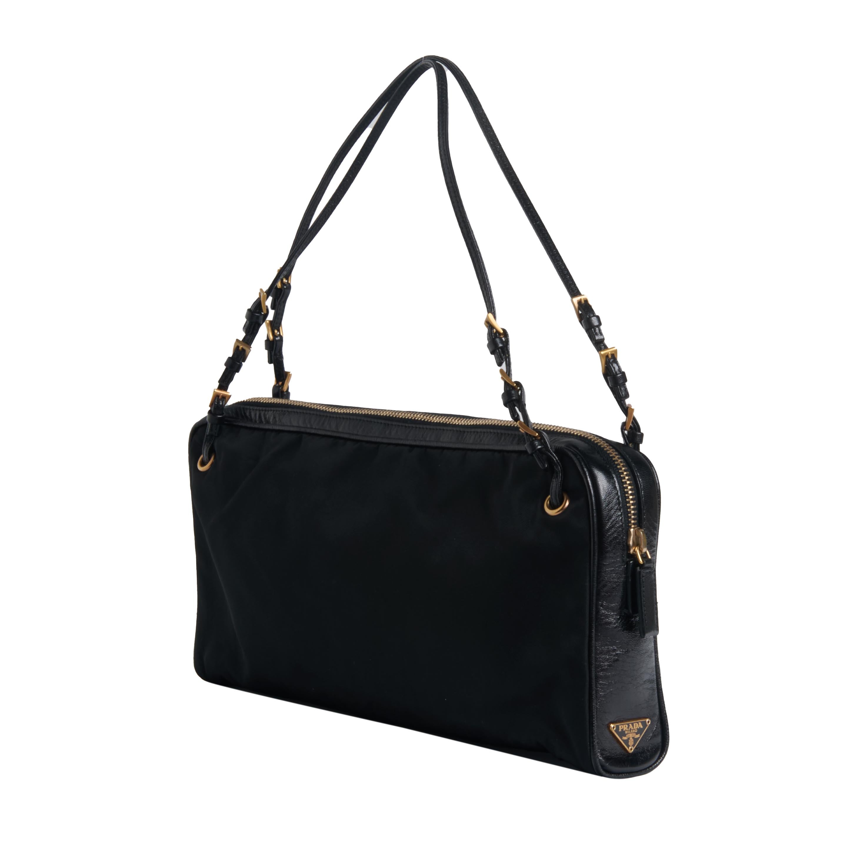 Prada Tessuto Fibbie Handbag