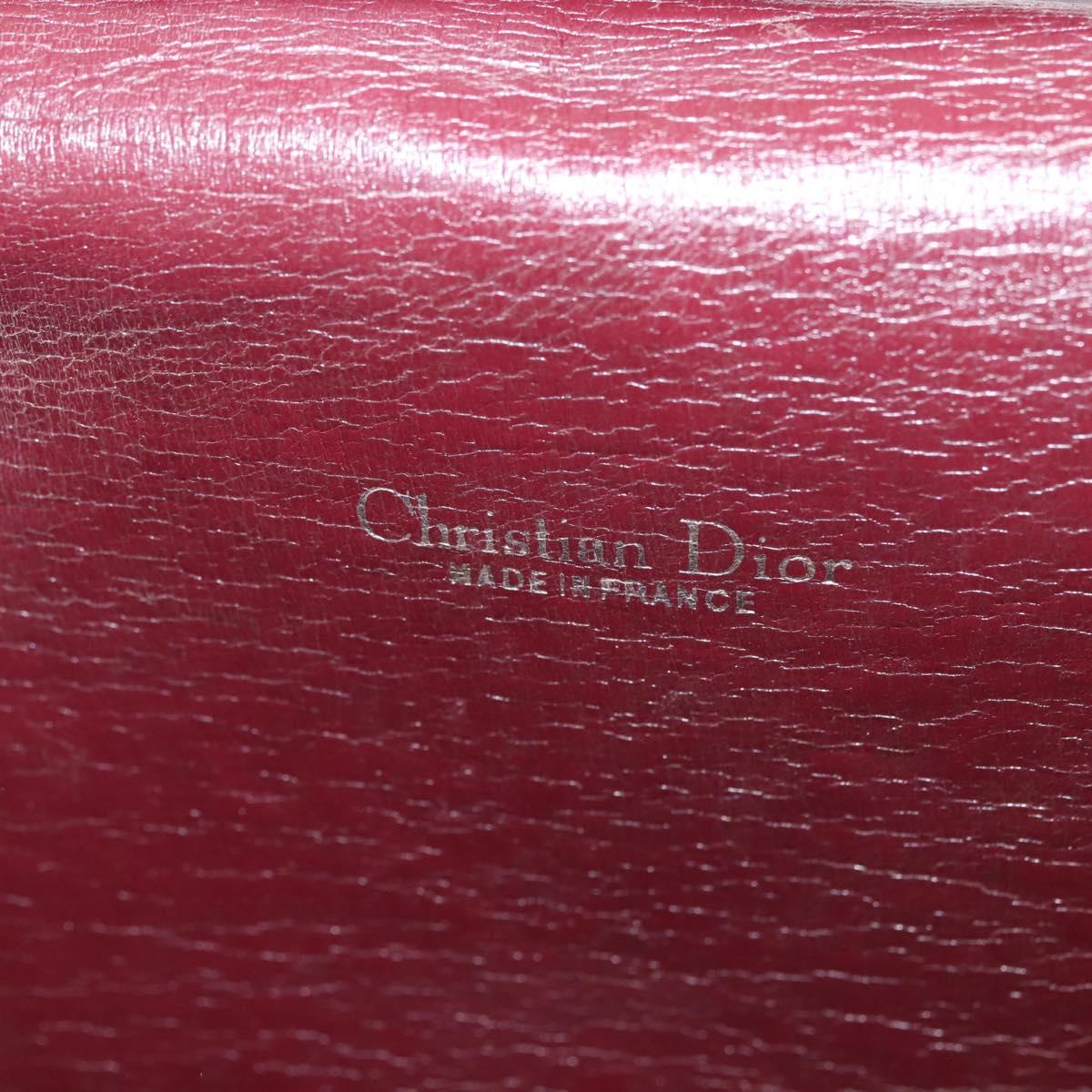 Christian Dior Burgundy Oblique Shoulder Bag