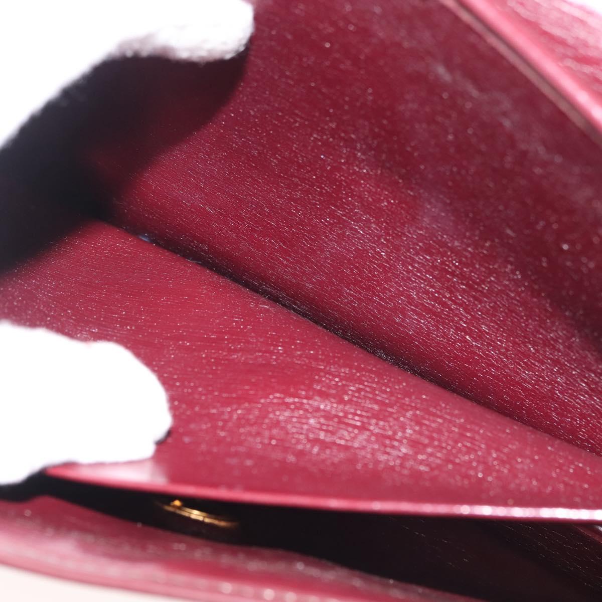 Christian Dior Burgundy Oblique Shoulder Bag