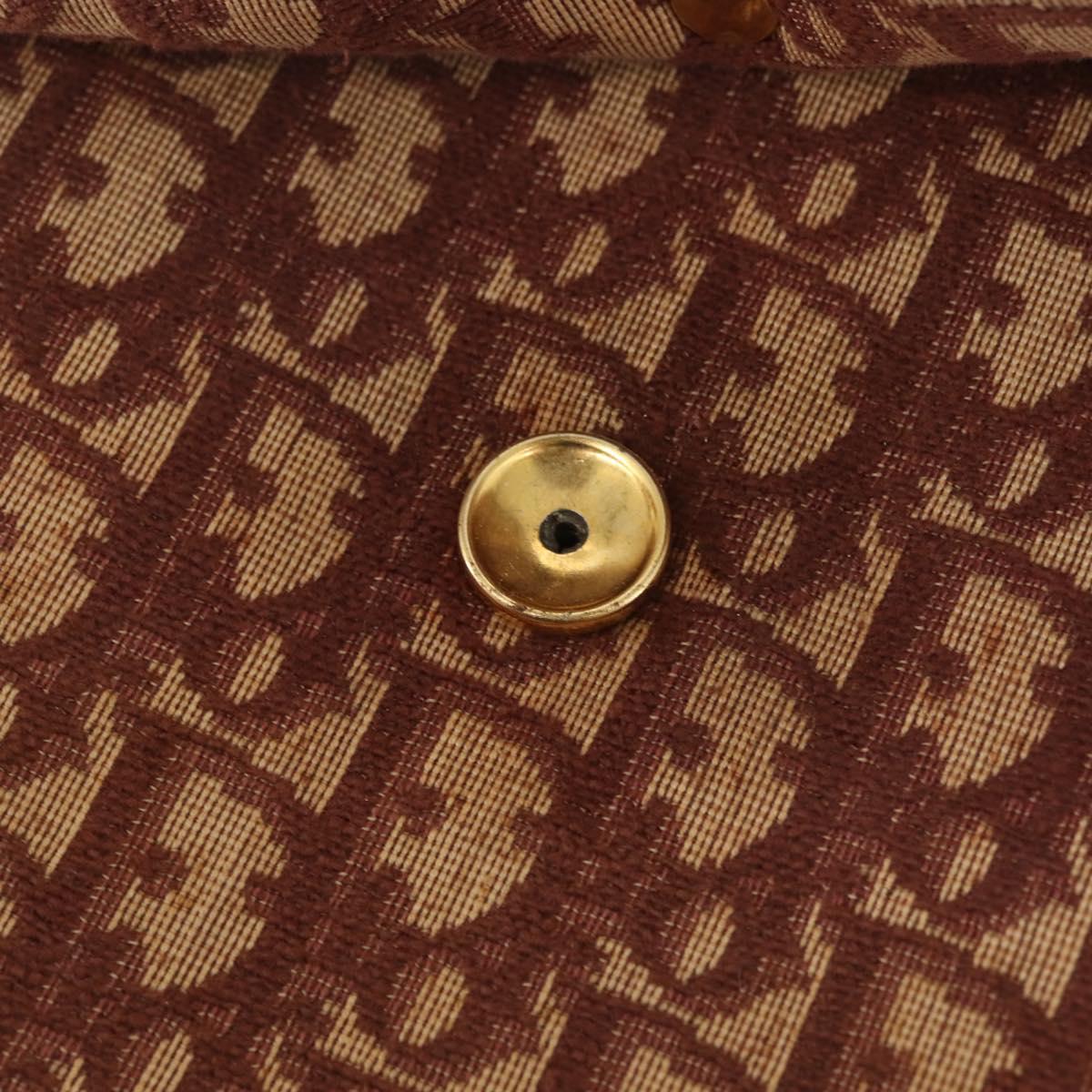 Christian Dior Burgundy Oblique Shoulder Bag