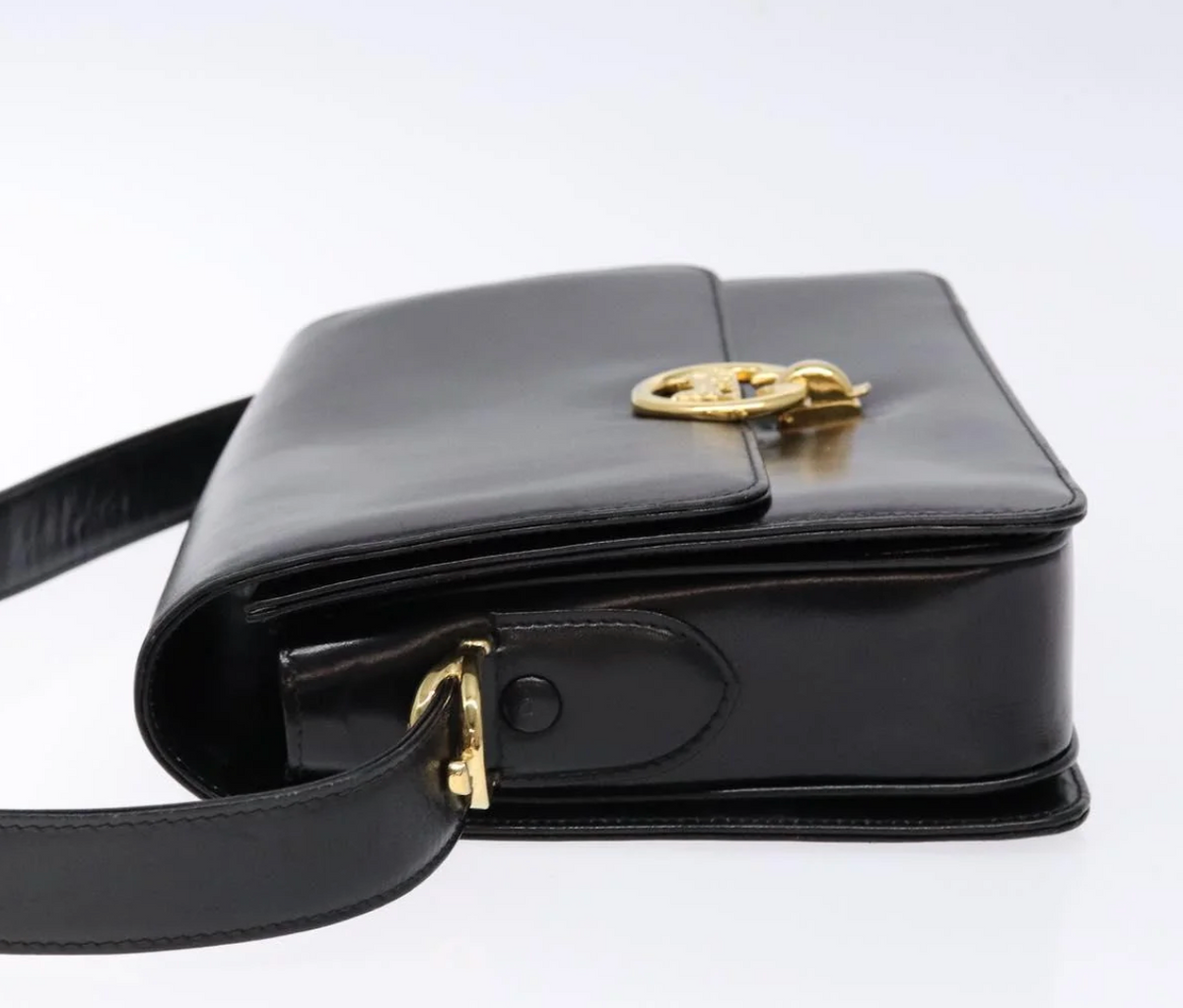 Celine Leather Horse Carriage Bag