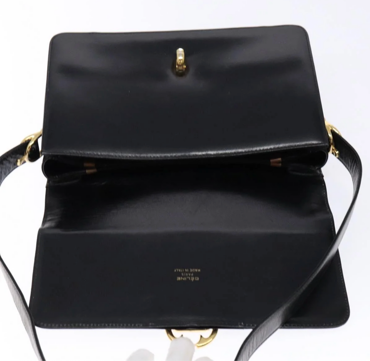 Celine Leather Horse Carriage Bag