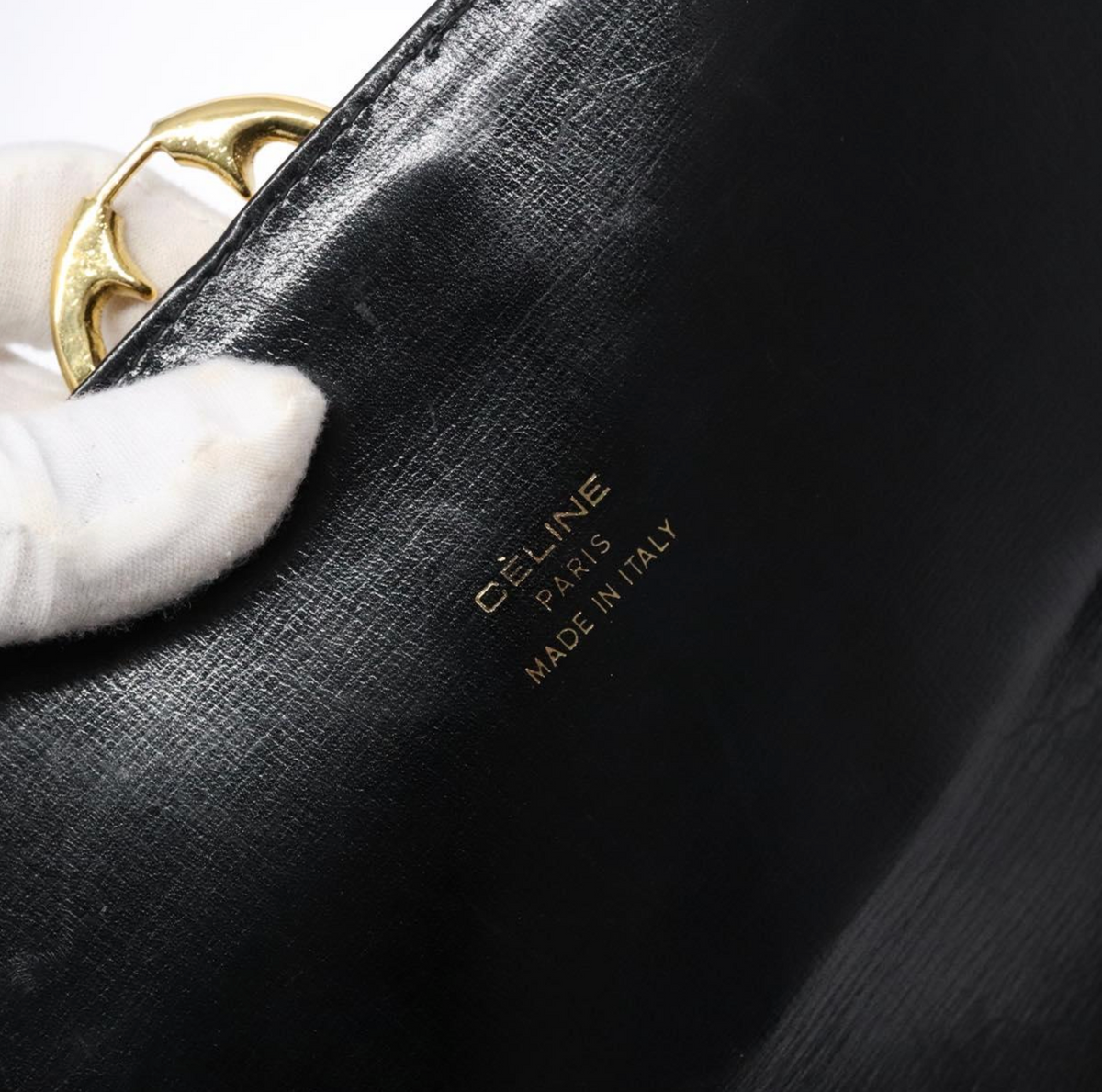 Celine Leather Horse Carriage Bag
