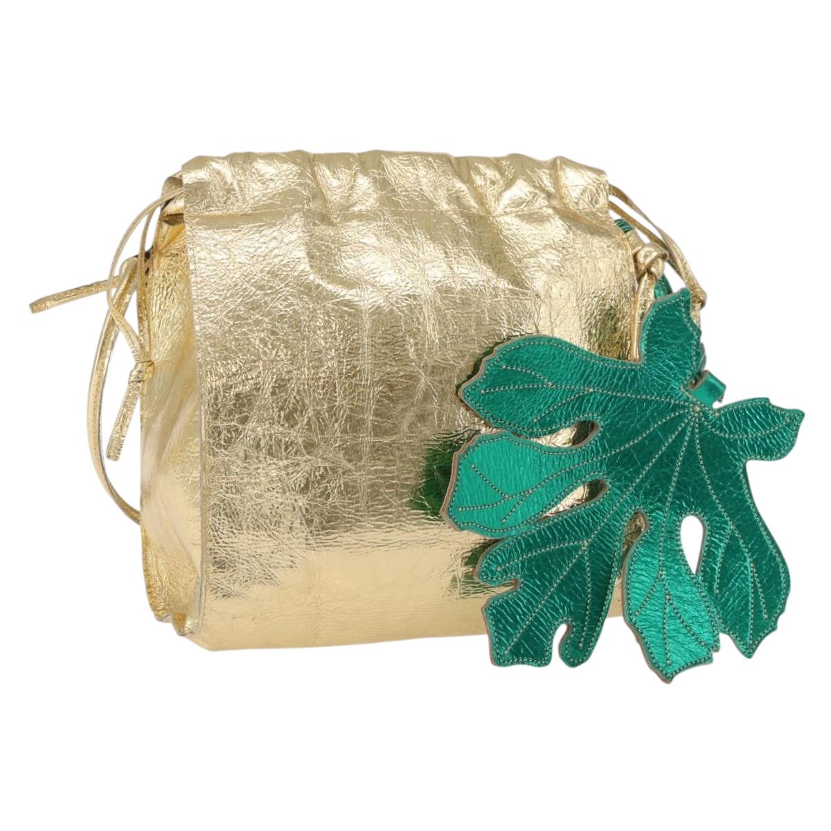 Vivienne Westwood Leather Fig Leaf Bag