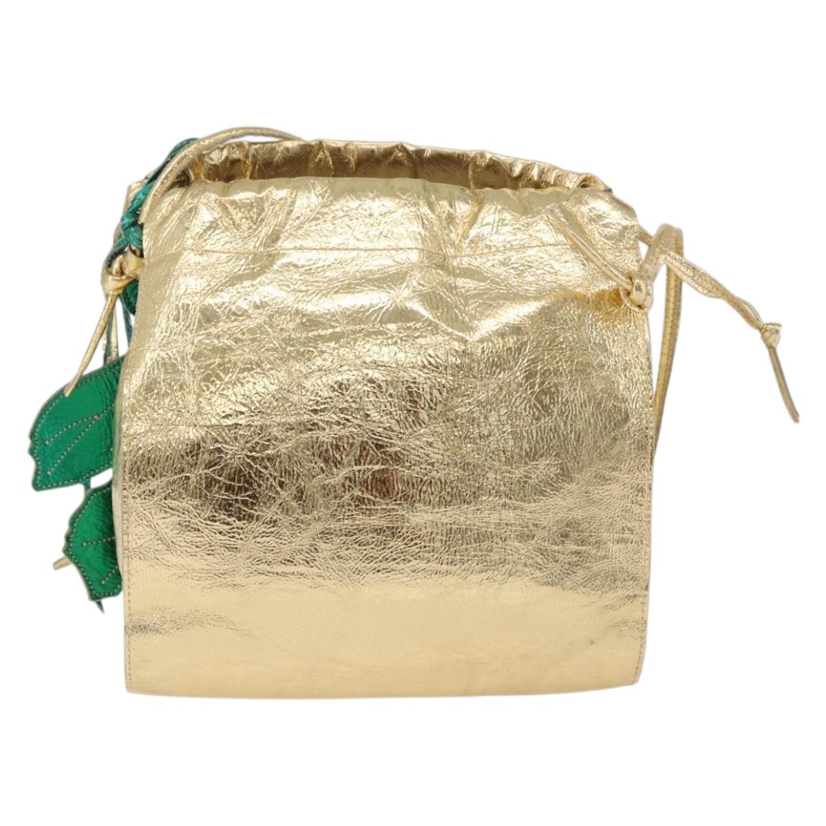 Vivienne Westwood Leather Fig Leaf Bag