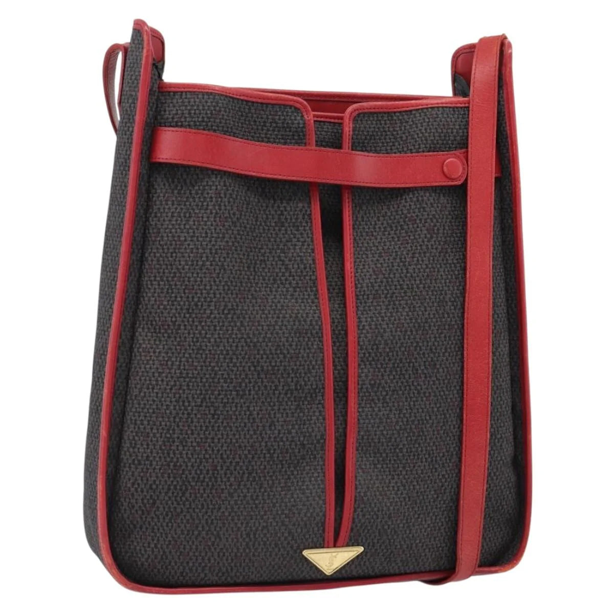 Yves Saint Laurent Coated Canvas Bag