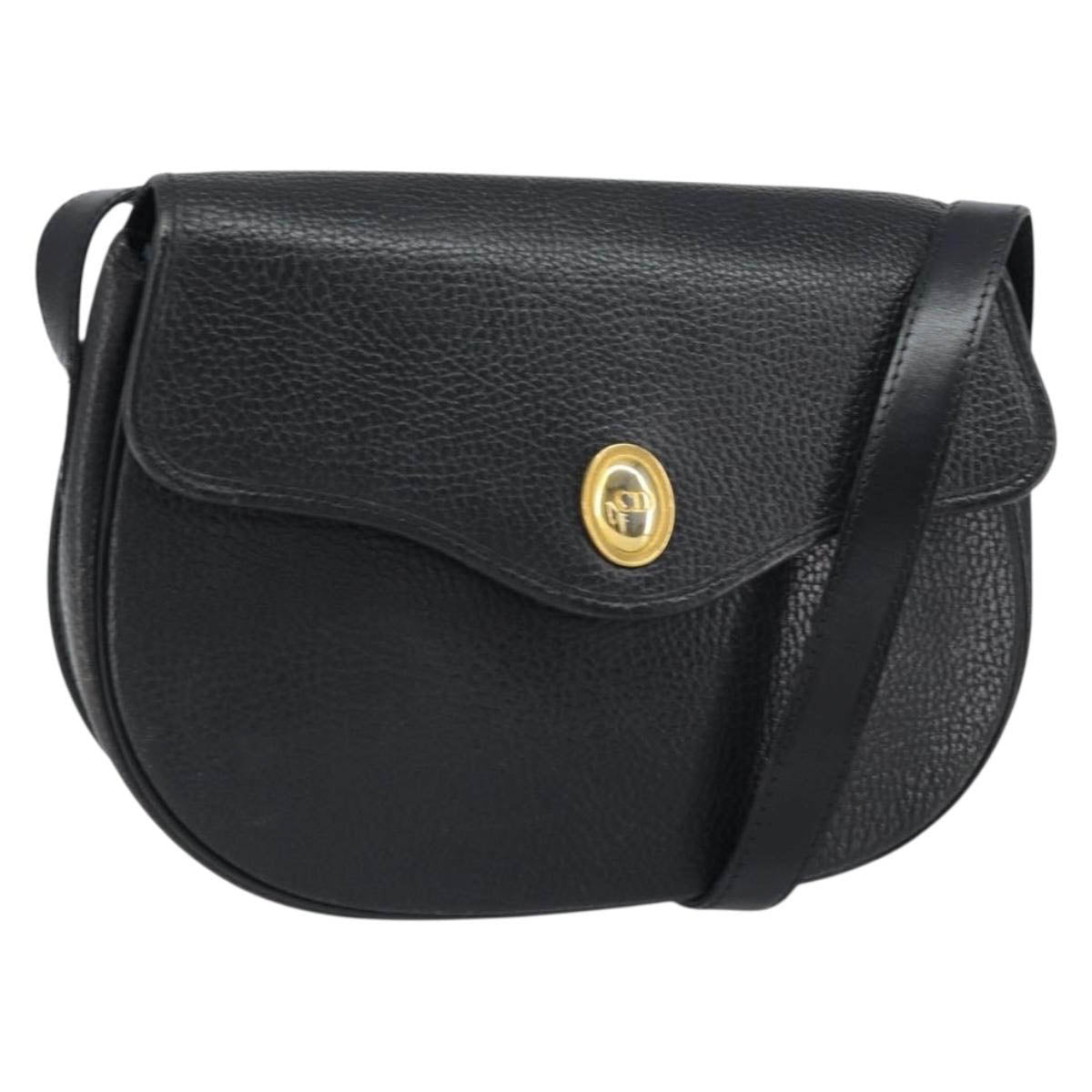 Christian Dior Pebbled Leather Crossbody Bag