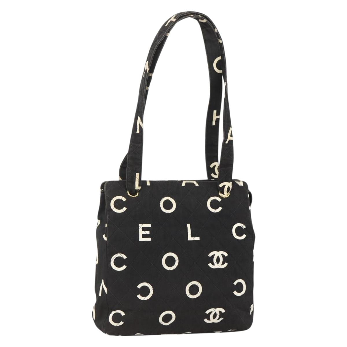 Chanel Karl Lagerfeld Alphabet Print Tote