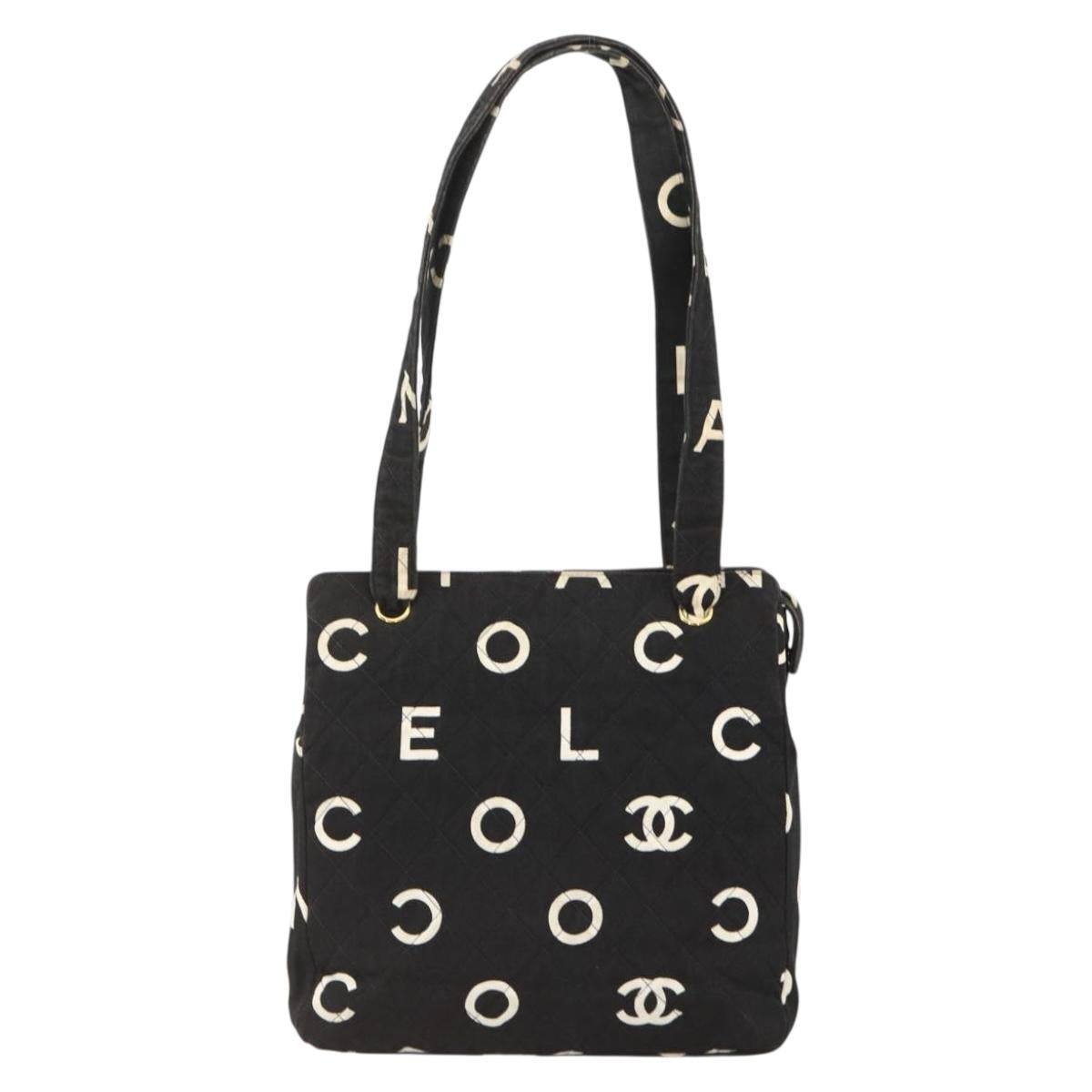 Chanel Karl Lagerfeld Alphabet Print Tote