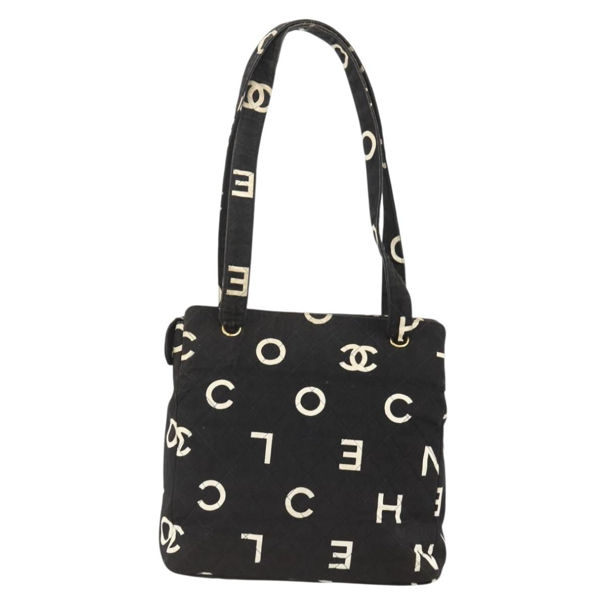 Chanel Karl Lagerfeld Alphabet Print Tote