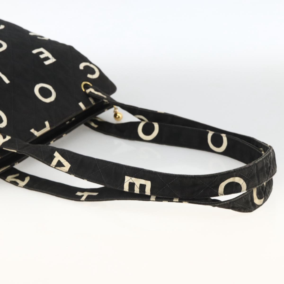 Chanel Karl Lagerfeld Alphabet Print Tote
