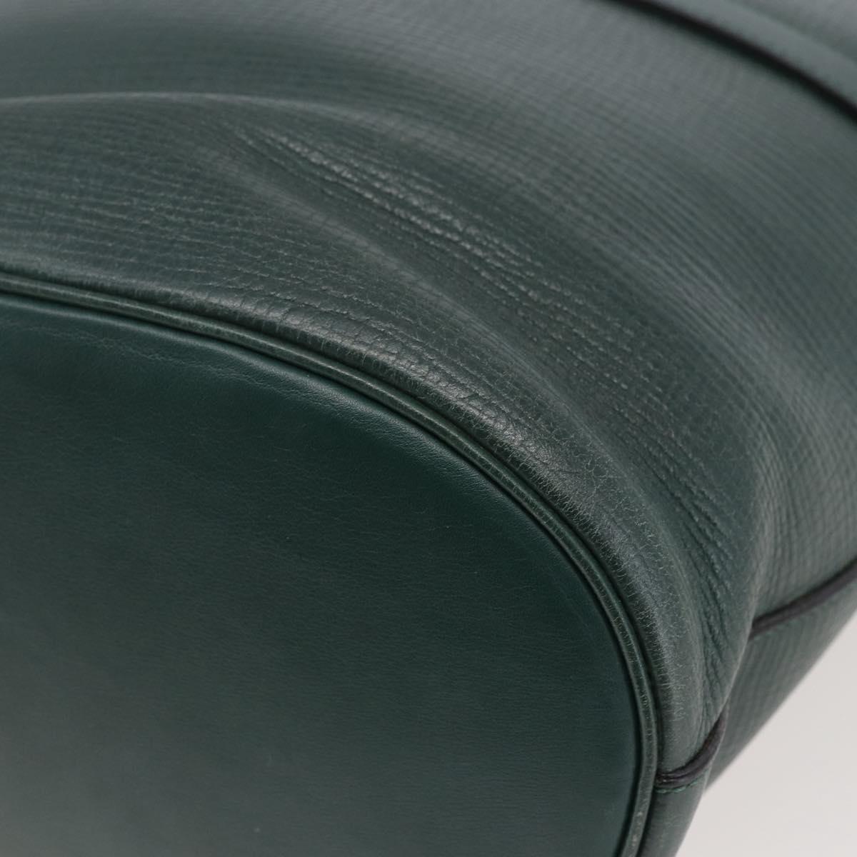 Delvaux Brussels Green Shoulder Bag