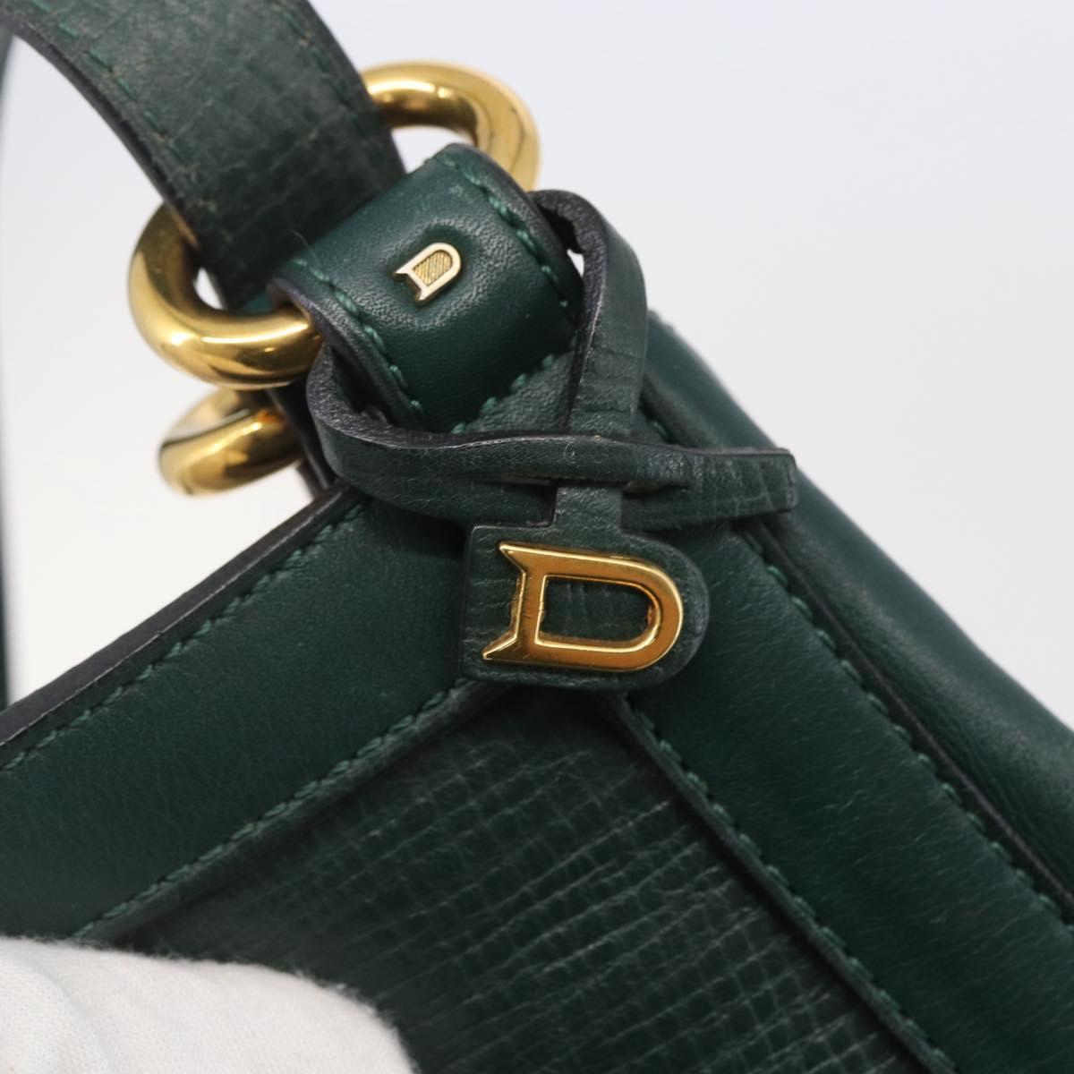 Delvaux Brussels Green Shoulder Bag