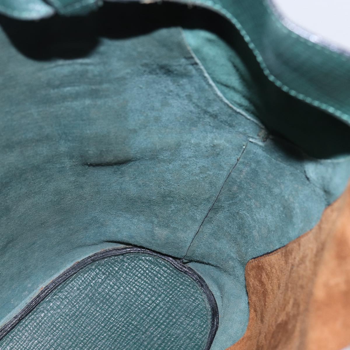 Delvaux Brussels Green Shoulder Bag