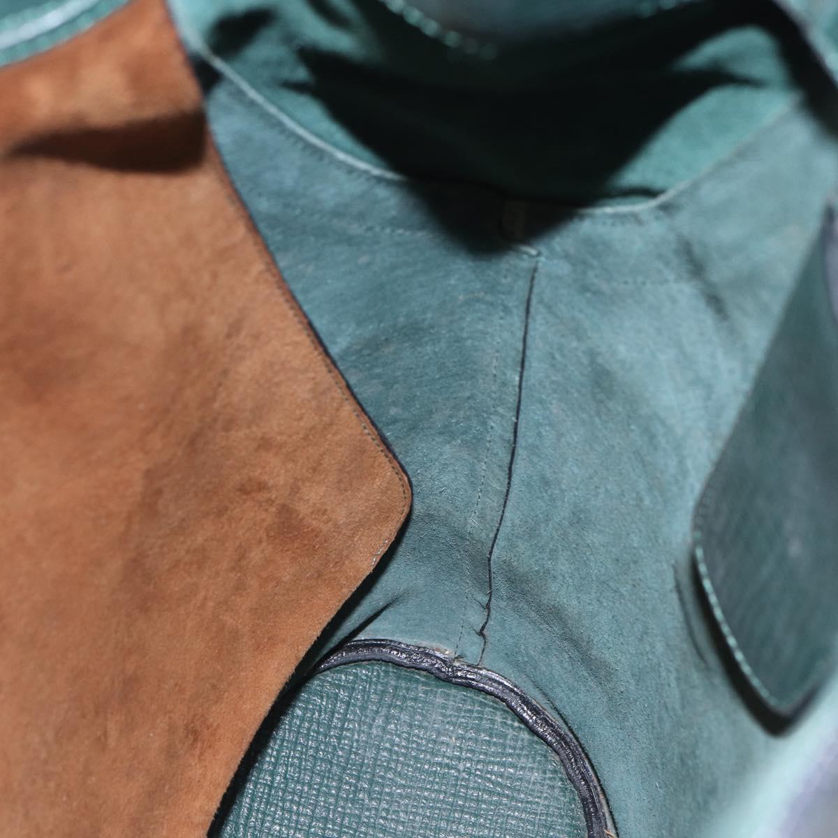 Delvaux Brussels Green Shoulder Bag