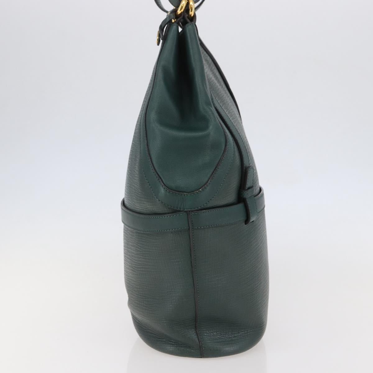 Delvaux Brussels Green Shoulder Bag