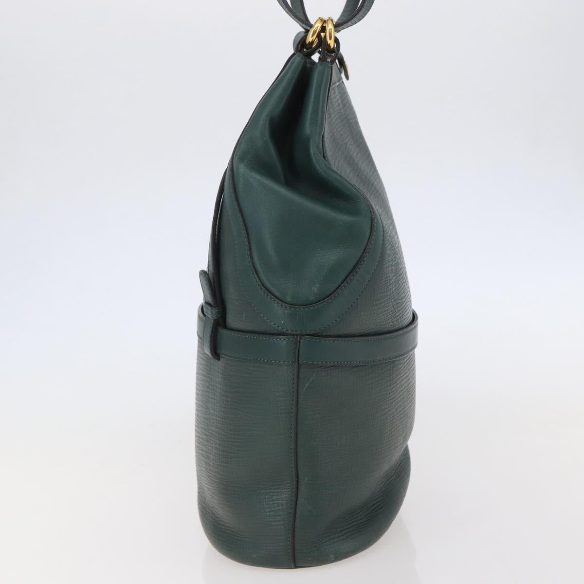 Delvaux Brussels Green Shoulder Bag