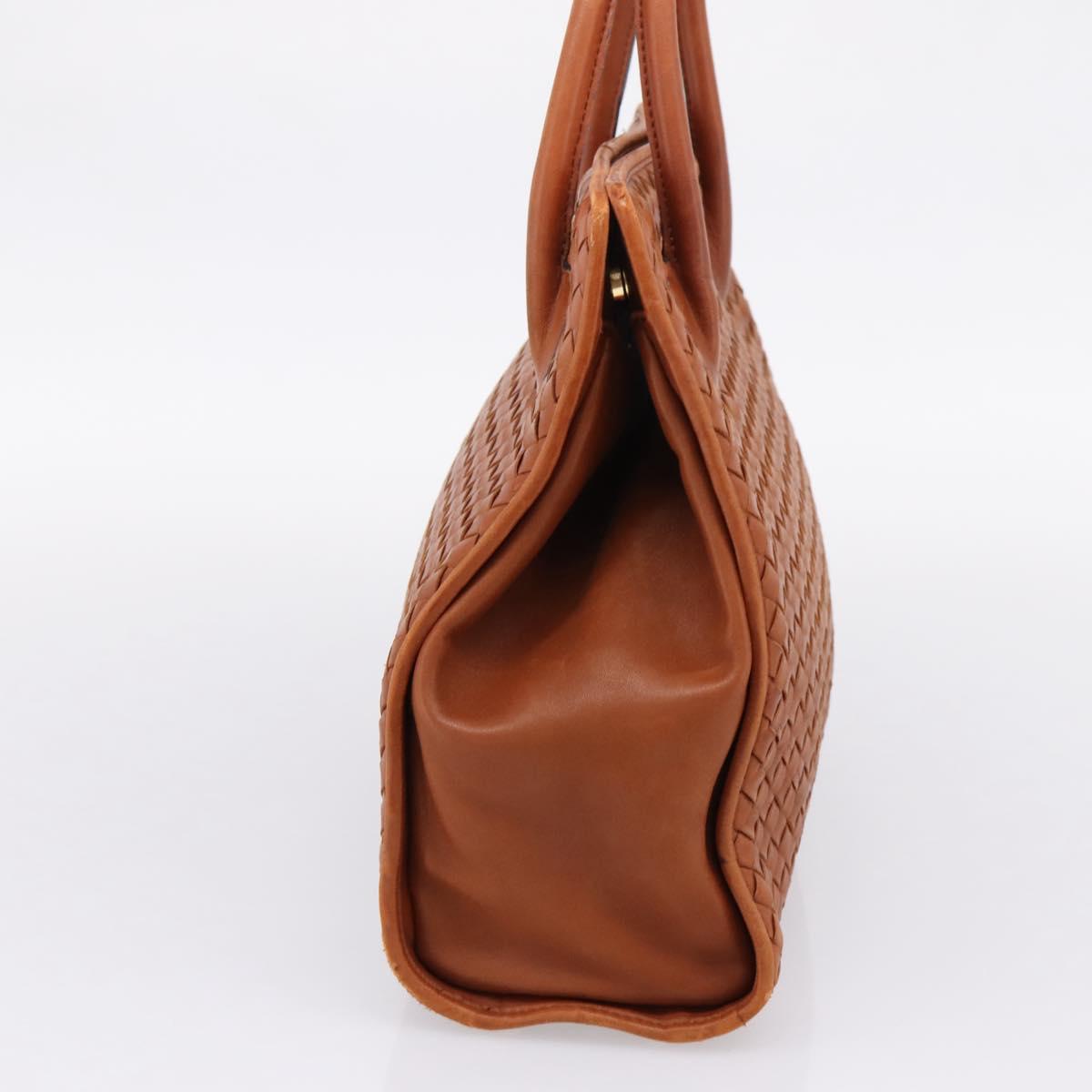 Bottega Veneta Brown Intrecciato Handbag