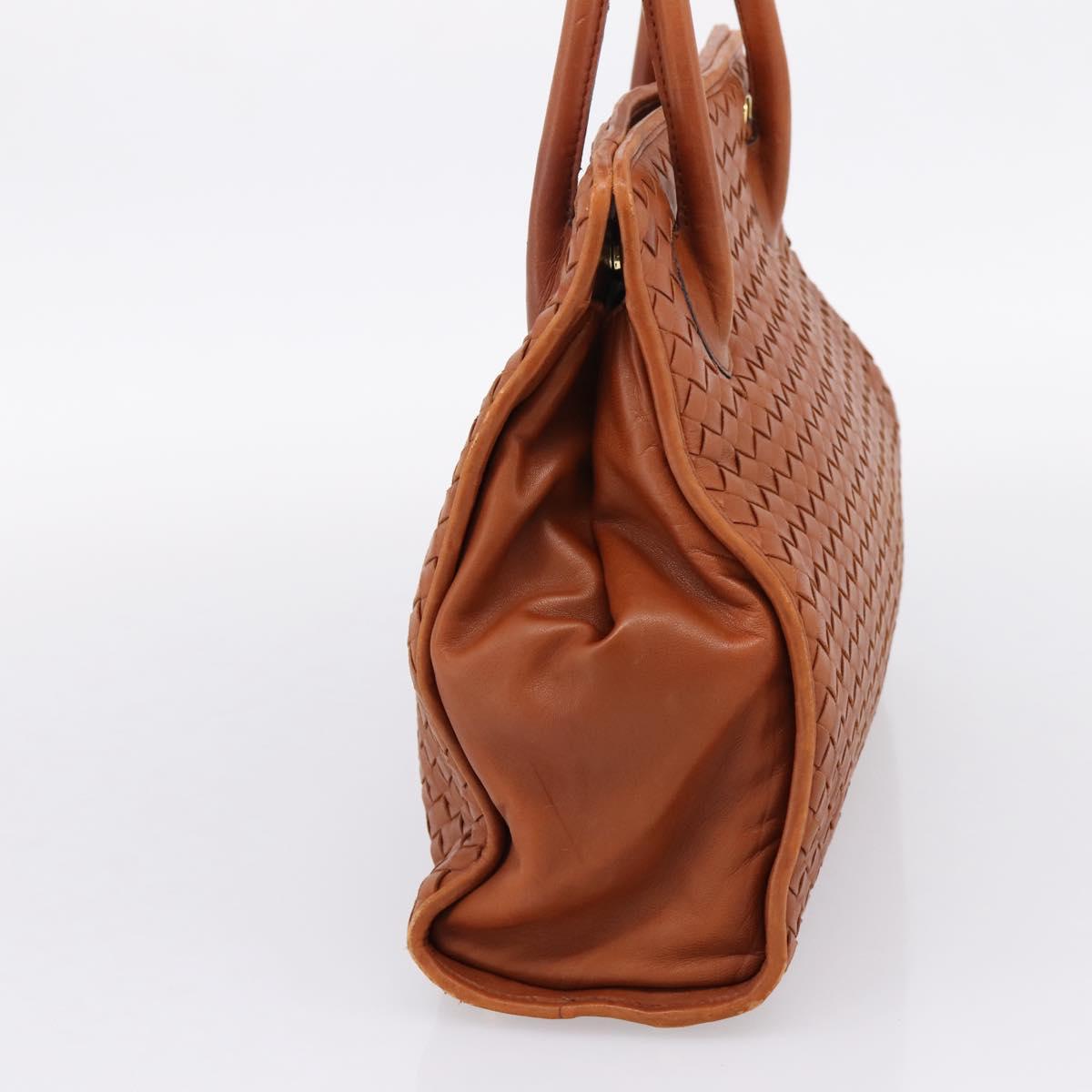 Bottega Veneta Brown Intrecciato Handbag