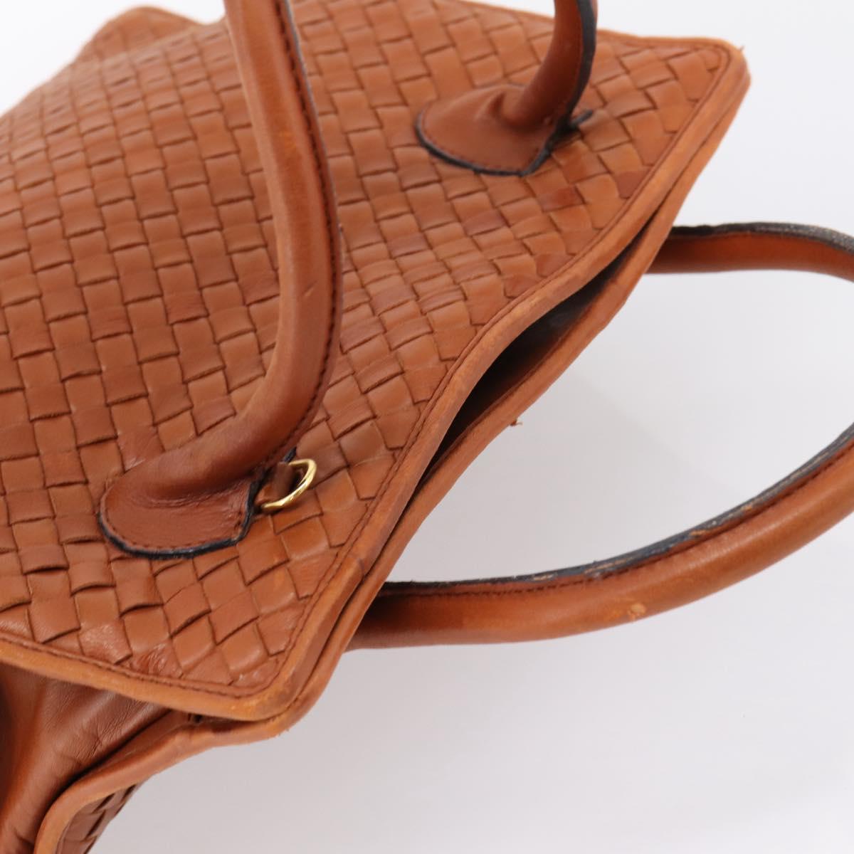 Bottega Veneta Brown Intrecciato Handbag