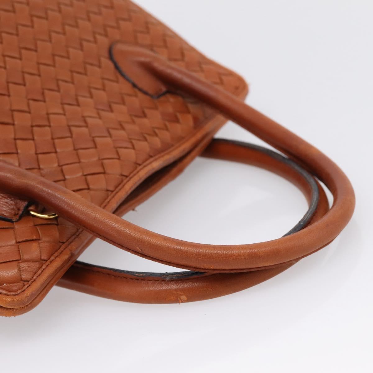 Bottega Veneta Brown Intrecciato Handbag