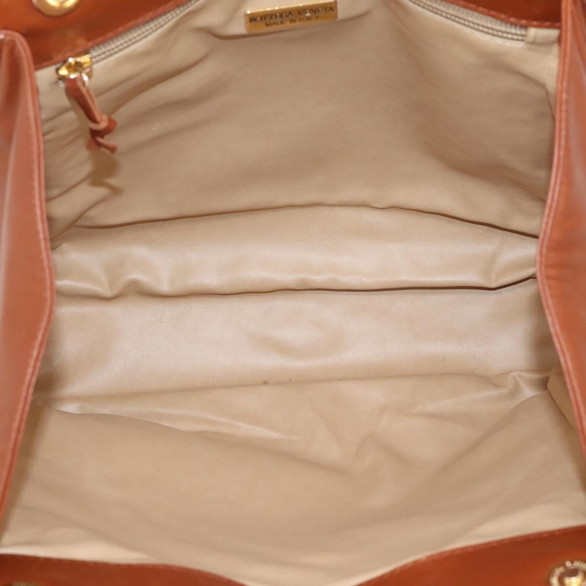 Bottega Veneta Brown Intrecciato Handbag