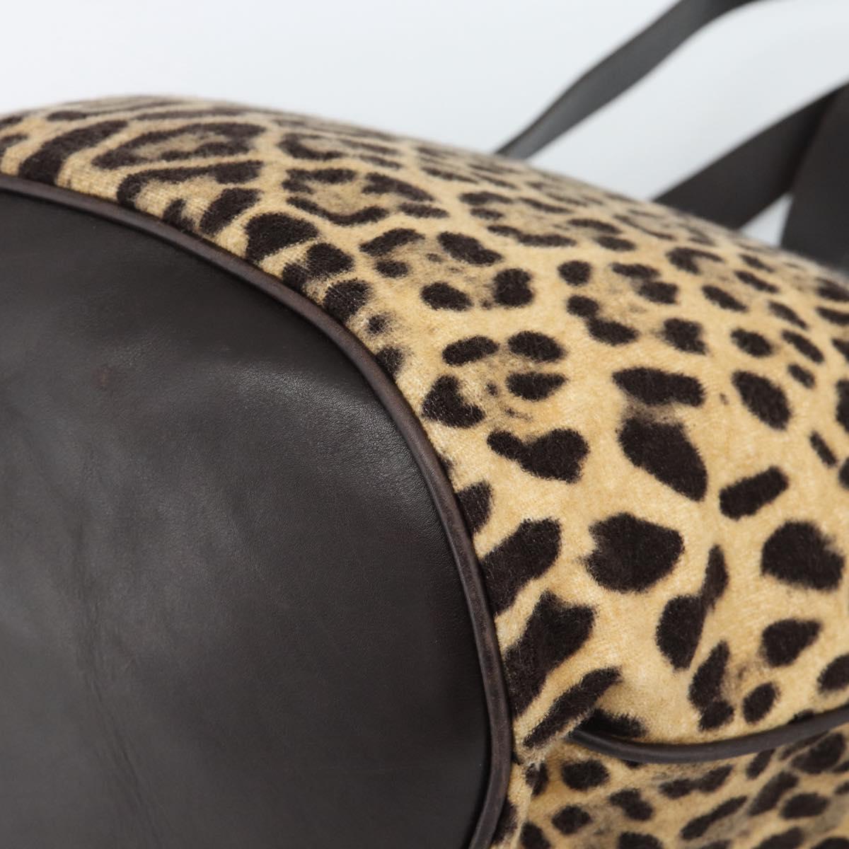 Dolce & Gabbana Leopard Plush Tote