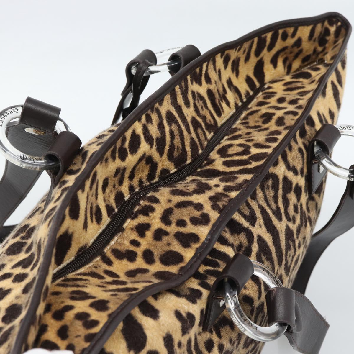 Dolce & Gabbana Leopard Plush Tote
