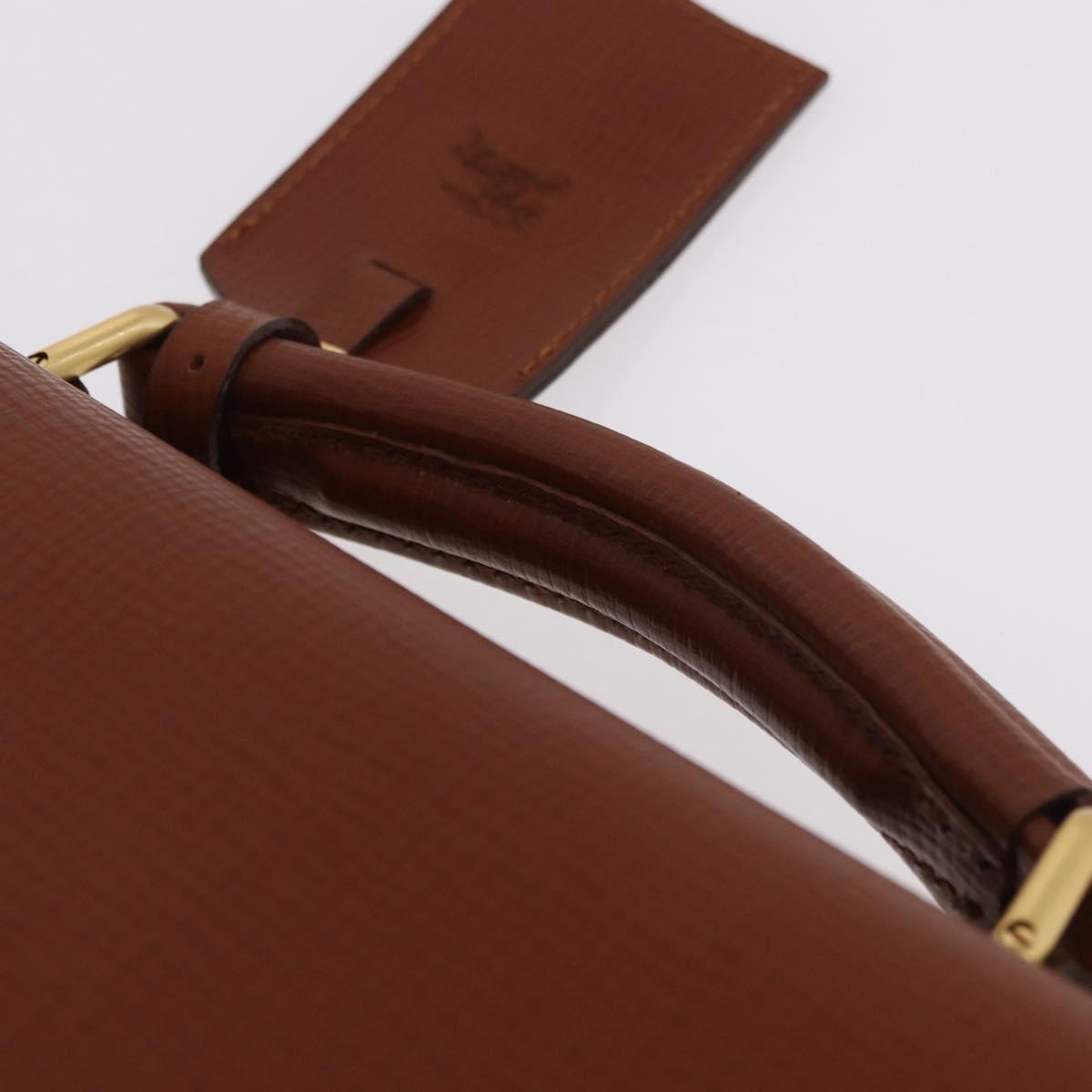 Burberrys London Brown Leather Briefcase
