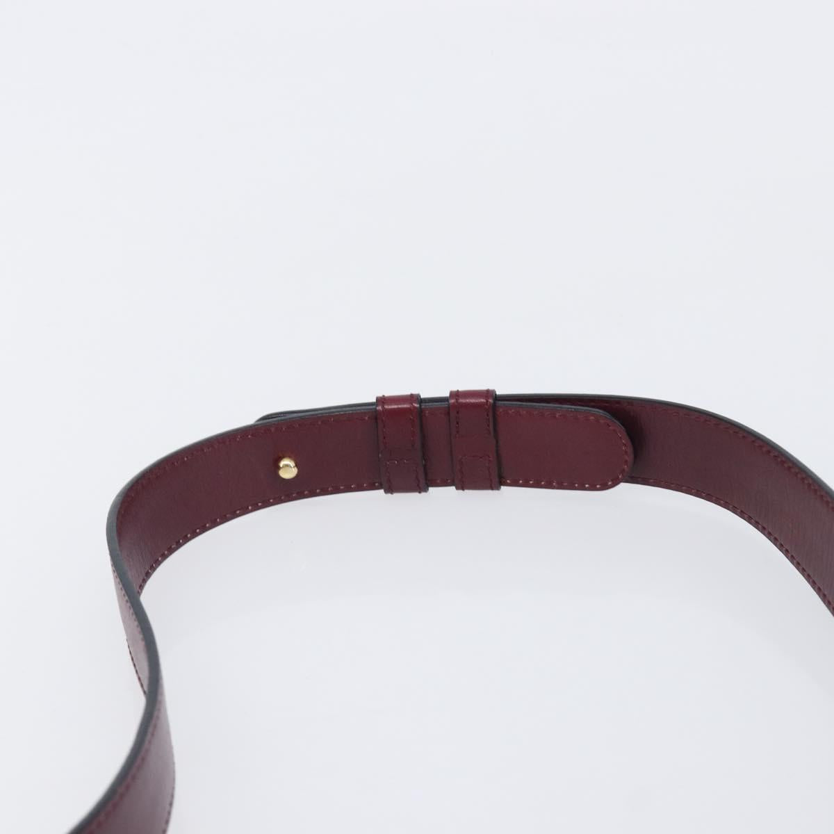 Celine Bordeaux Triomphe Crossbody