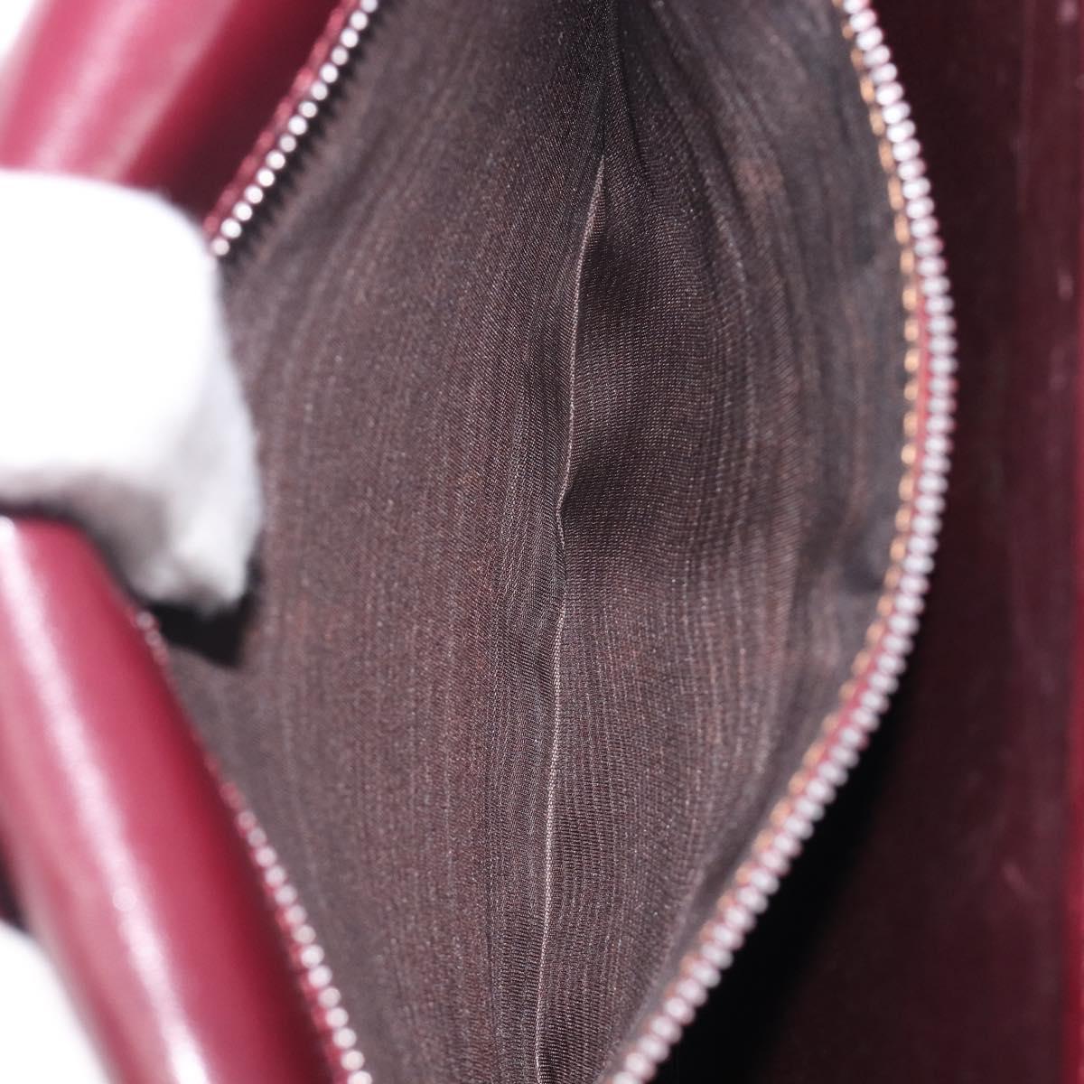 Celine Bordeaux Triomphe Crossbody