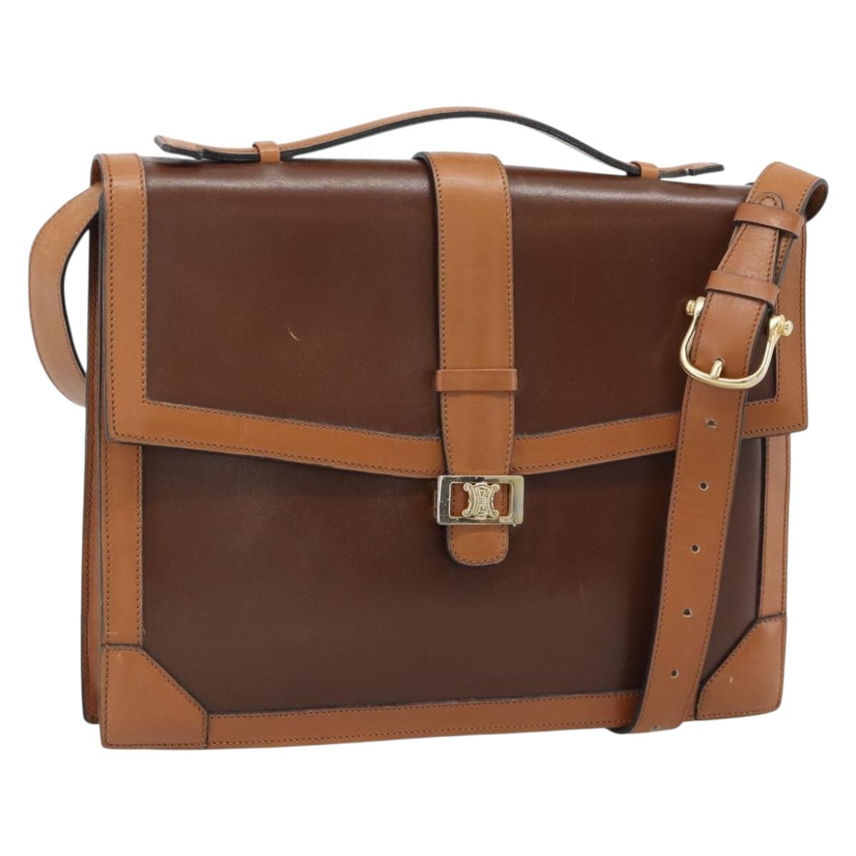 Celine Leather 2-Way Handbag
