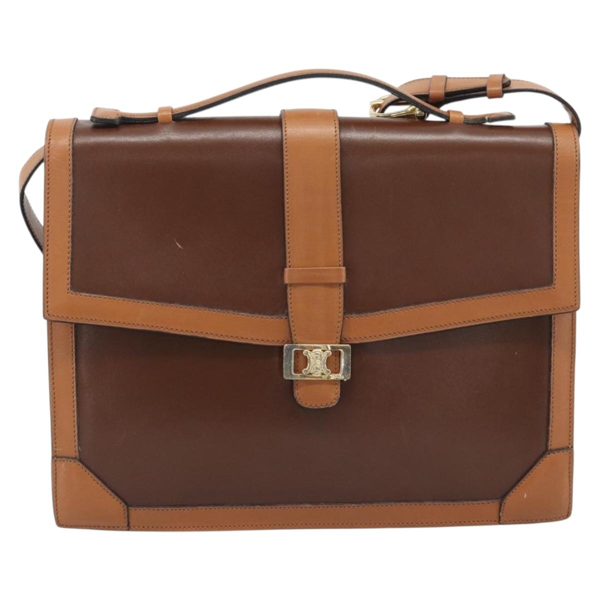 Celine Leather 2-Way Handbag