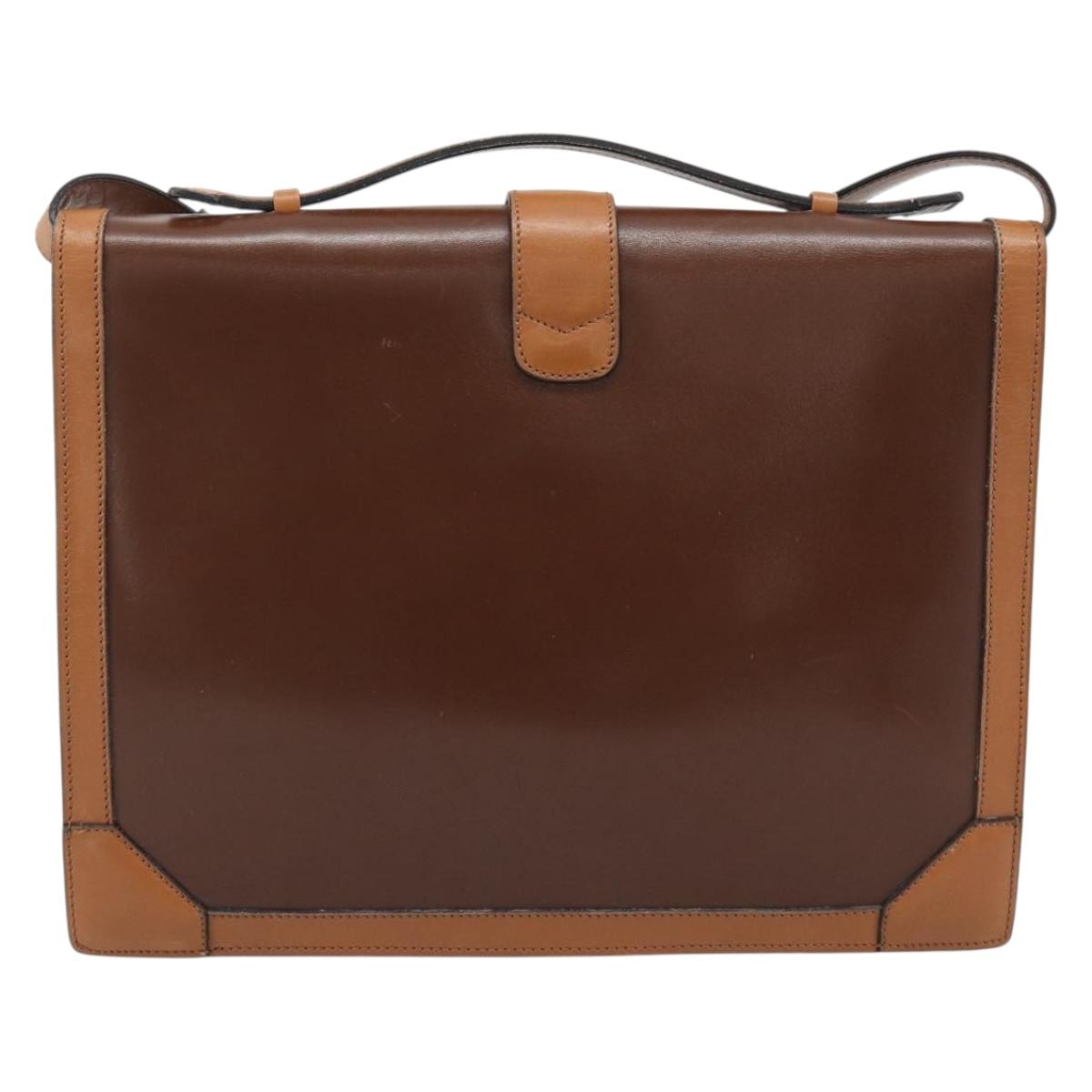 Celine Leather 2-Way Handbag