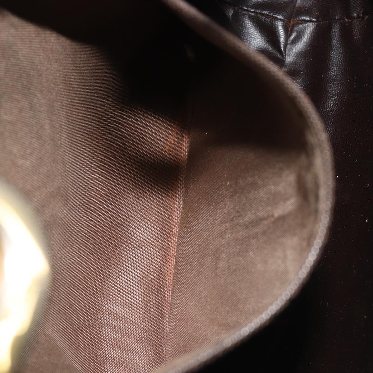 Celine Brown Leather Shoulder Bag