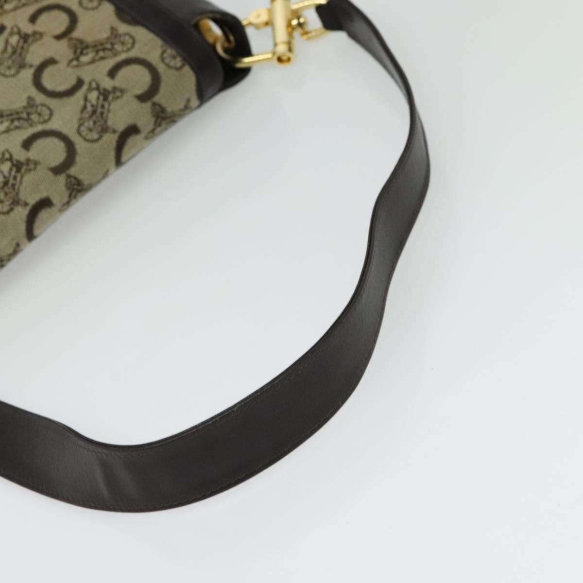Celine C Sulky Horse Carriage Canvas Bag