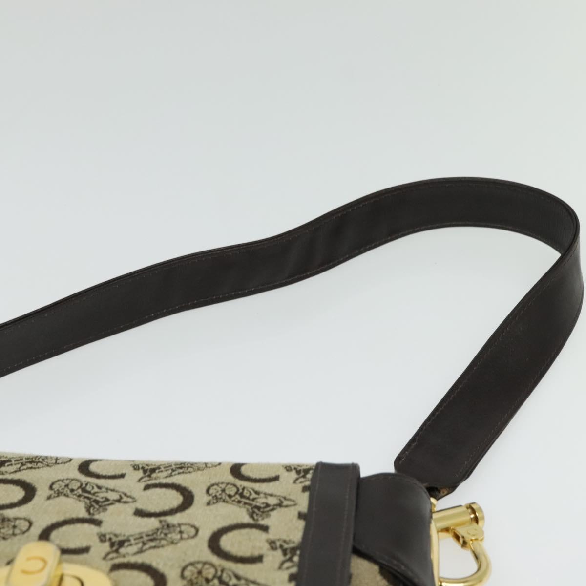 Celine C Sulky Horse Carriage Canvas Bag