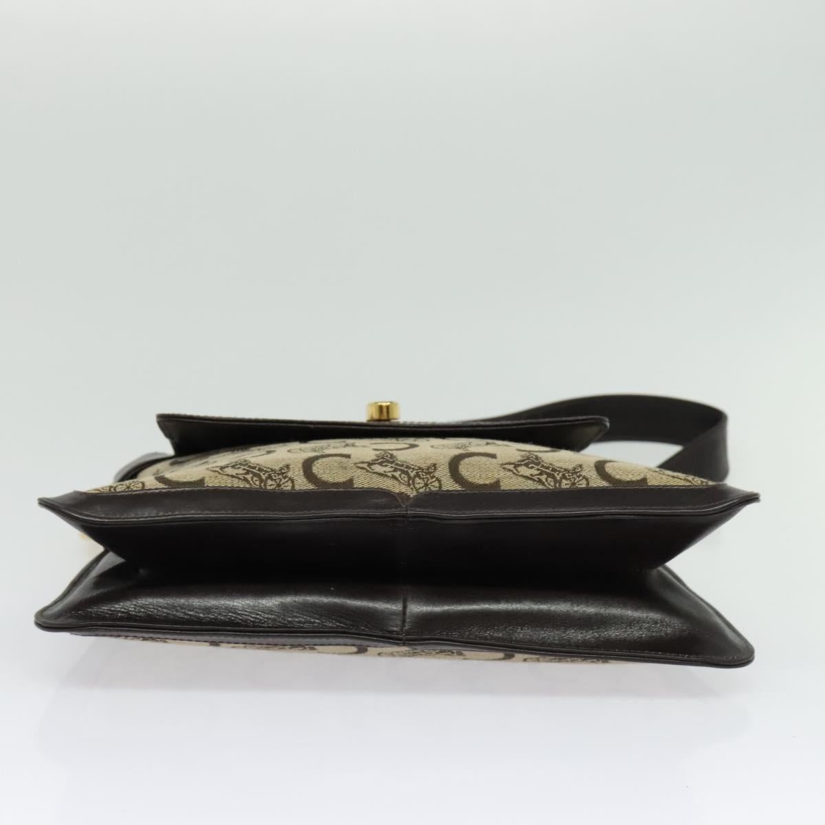 Celine C Sulky Horse Carriage Canvas Bag