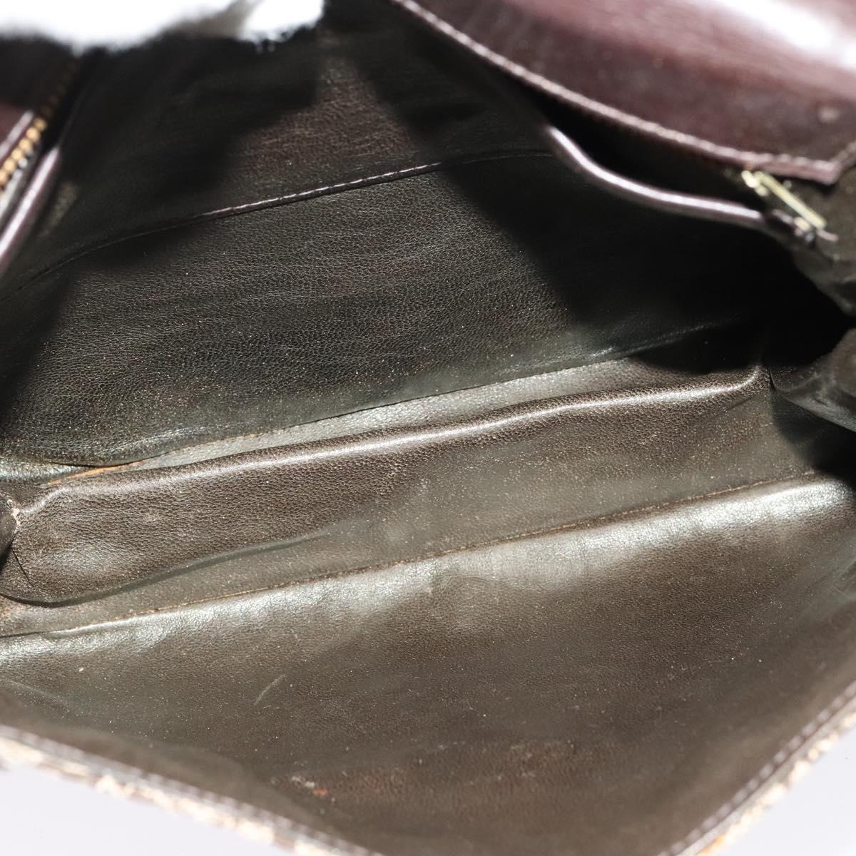 Celine C Sulky Horse Carriage Canvas Bag