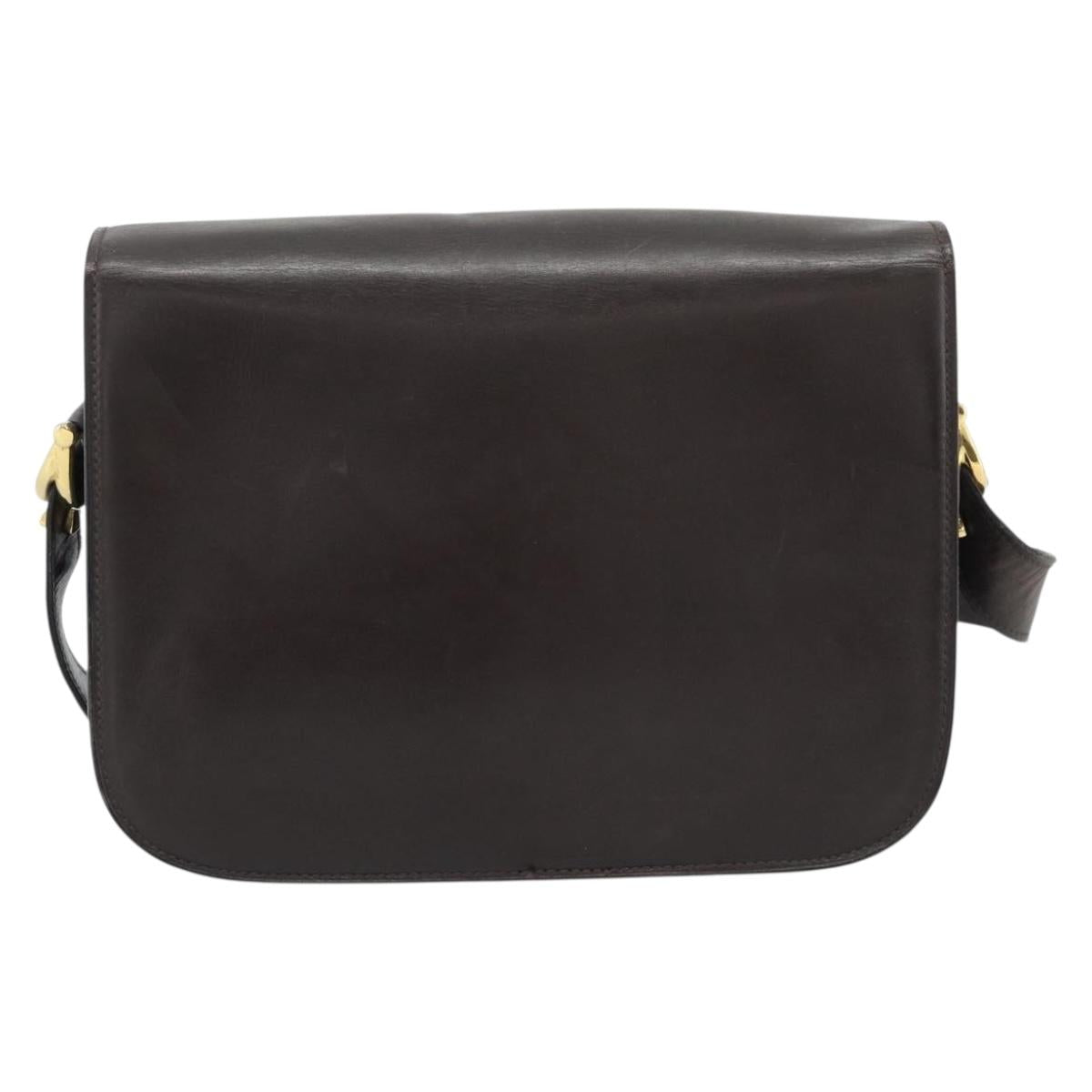 Celine Leather Horse Carriage Bag
