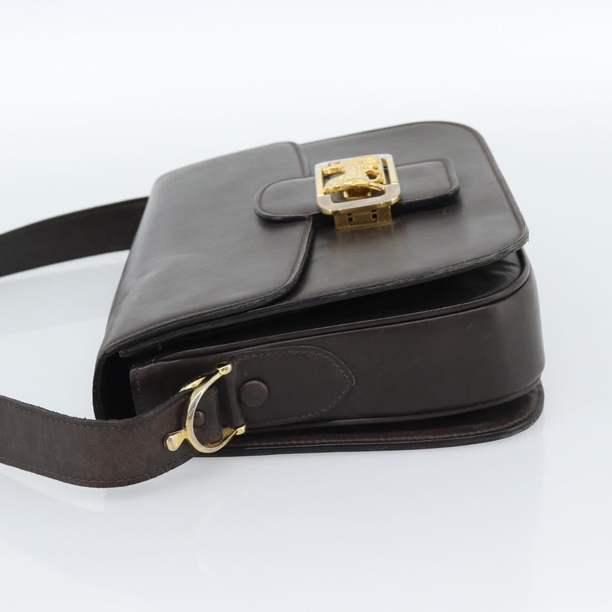 Celine Leather Horse Carriage Bag