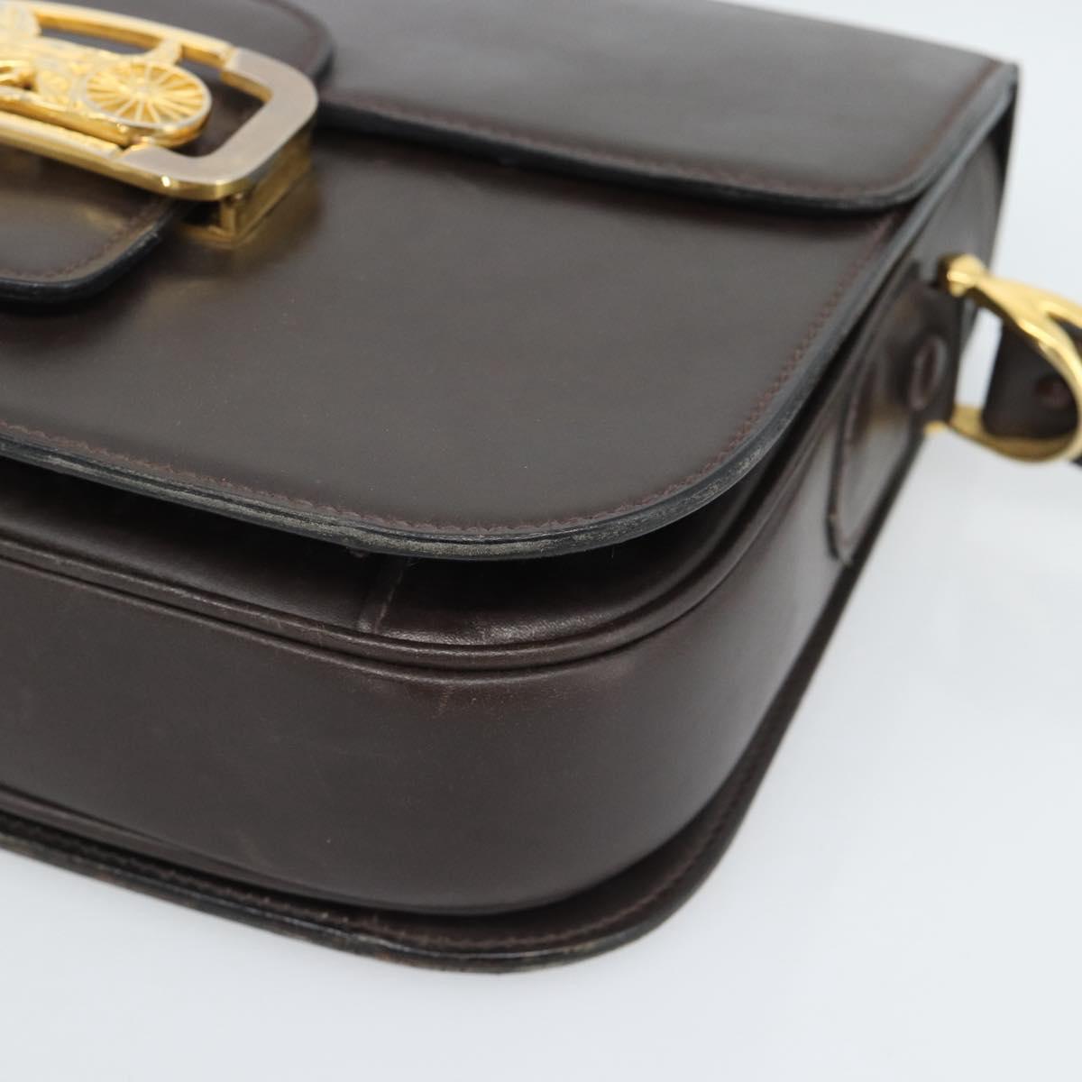 Celine Leather Horse Carriage Bag