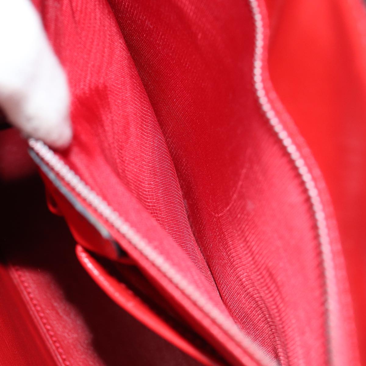 Celine Red Leather Shoulder Bag
