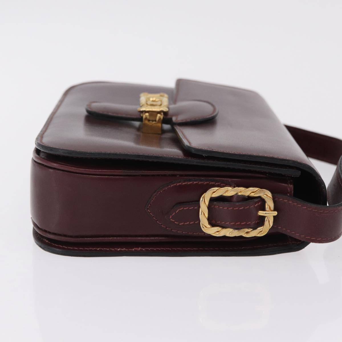 Celine Oxblood Shoulder Bag