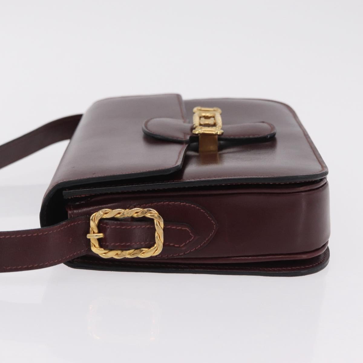 Celine Oxblood Shoulder Bag
