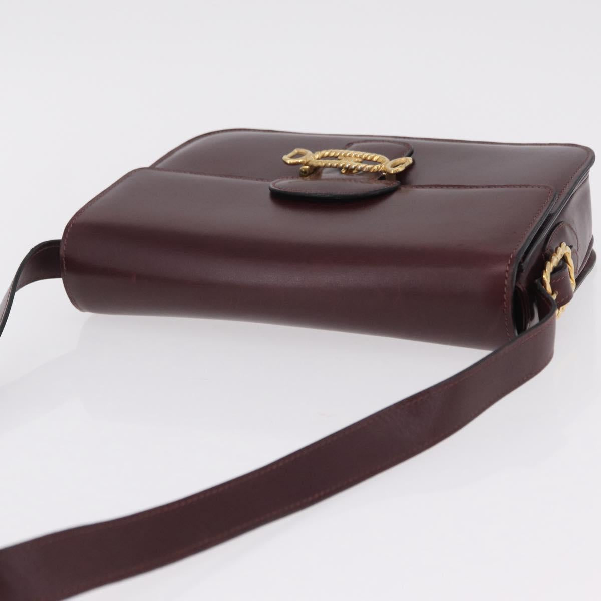 Celine Oxblood Shoulder Bag